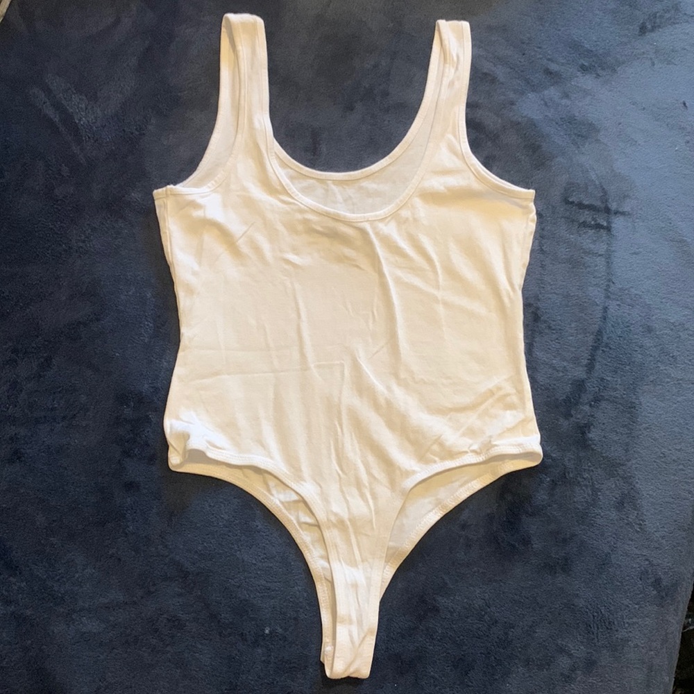 WY❤️OYS | Tank Top bodysuit | White | Large